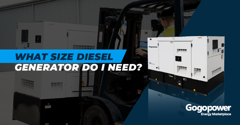 What size diesel generator do I need?