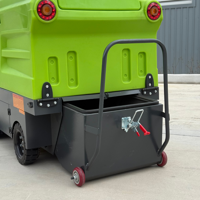 BATTERY POWERED RIDE-ON SWEEPER 1260 48V