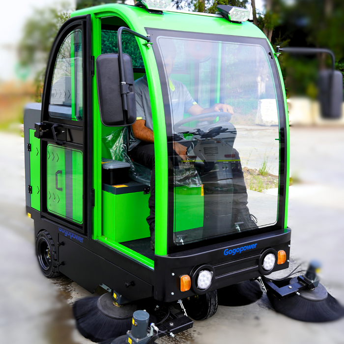 ELECTRIC RIDE-ON URBAN SWEEPER PRO 48V