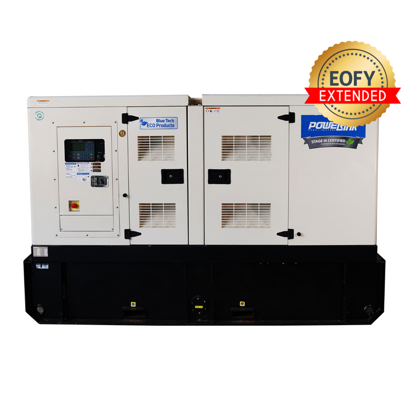 T125X, 138 kVA Diesel Generator 415V, 3 Phase: Powered by PowerLink STAGE III A