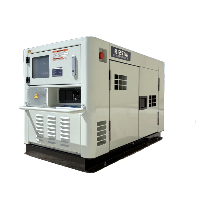 R12STAi-AU, 8.5kVA Portable Diesel Generator 240V, 1 Phase: Powered by OEM Engine