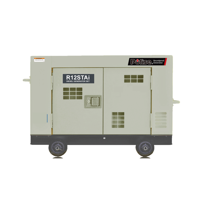 R12STAi-AU, 8.5kVA Portable Diesel Generator 240V, 1 Phase: Powered by OEM Engine