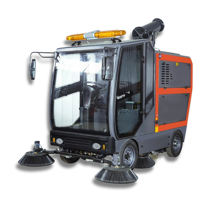 ELECTRIC RIDE-ON URBAN SWEEPER MAX 48V